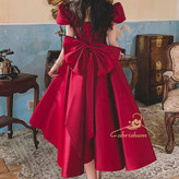 لباس مجلسی عروسکی قرمز