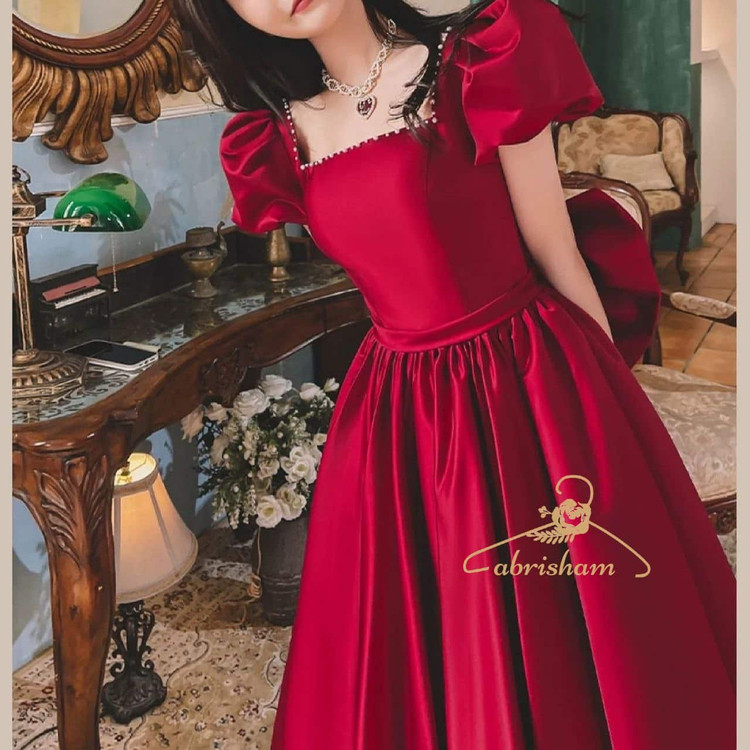 مدل لباس مجلسی ساتن