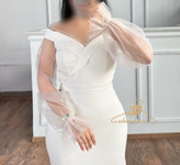 قیمت لباس مجلسی سفید فرمالیته