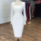 لباس مجلسی مینی سفید