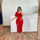 لباس مجلسی مینی قرمز