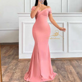 لباس شب یقه قایقی شیک زنانه و دخترانه ۲۰۲۵