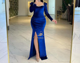 پیراهن مخمل مجلسی