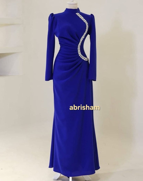 مدل جدید لباس مجلسی پوشیده دخترانه