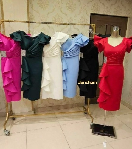 لباس مجلسی و پیراهن مجلسی مینی شیک و جدید ۱۹۷